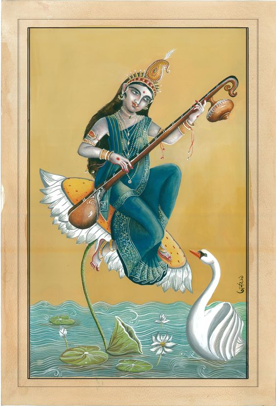 Saraswati Puja - Goddess of Education & Music | Shloka to recite