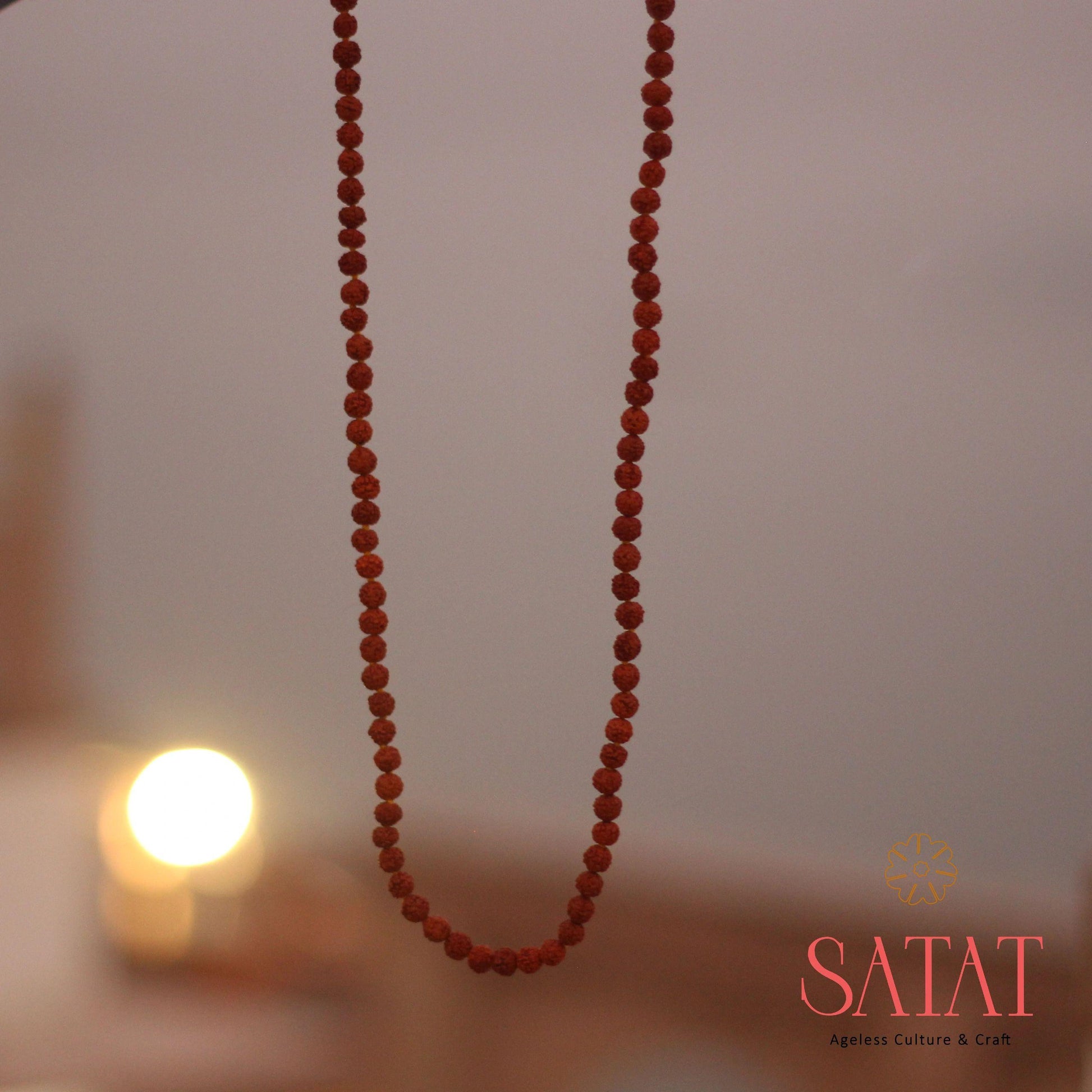 Five Face Rudraksha Japa Mala