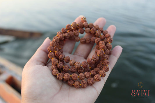 5 Mukhi Rudraksha Mala