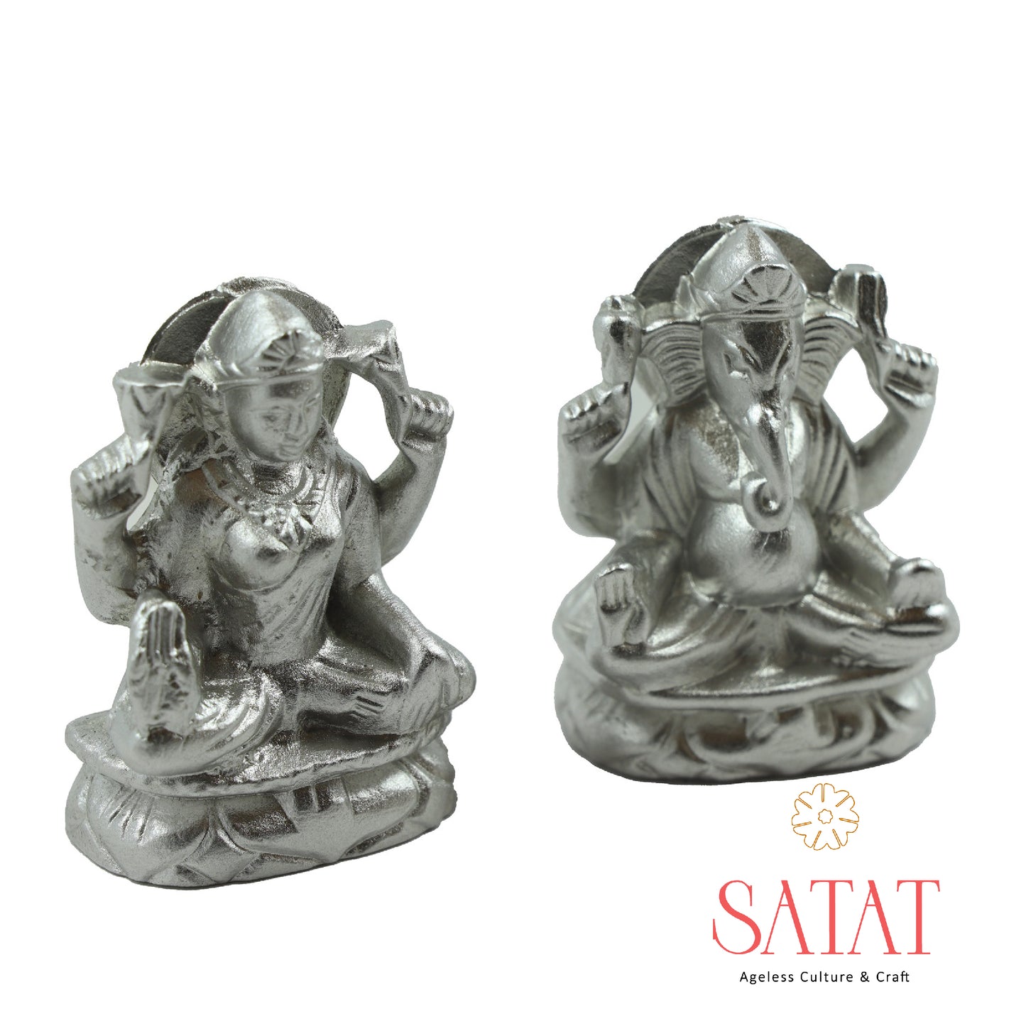 Parad Lakshmi Ganesh Figurine